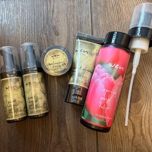 Wen New and sealed. travel size, sweet Almond Mint. Full sized Spring mousse.